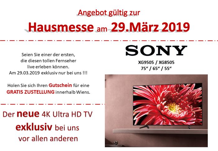 Sony Hausmesse