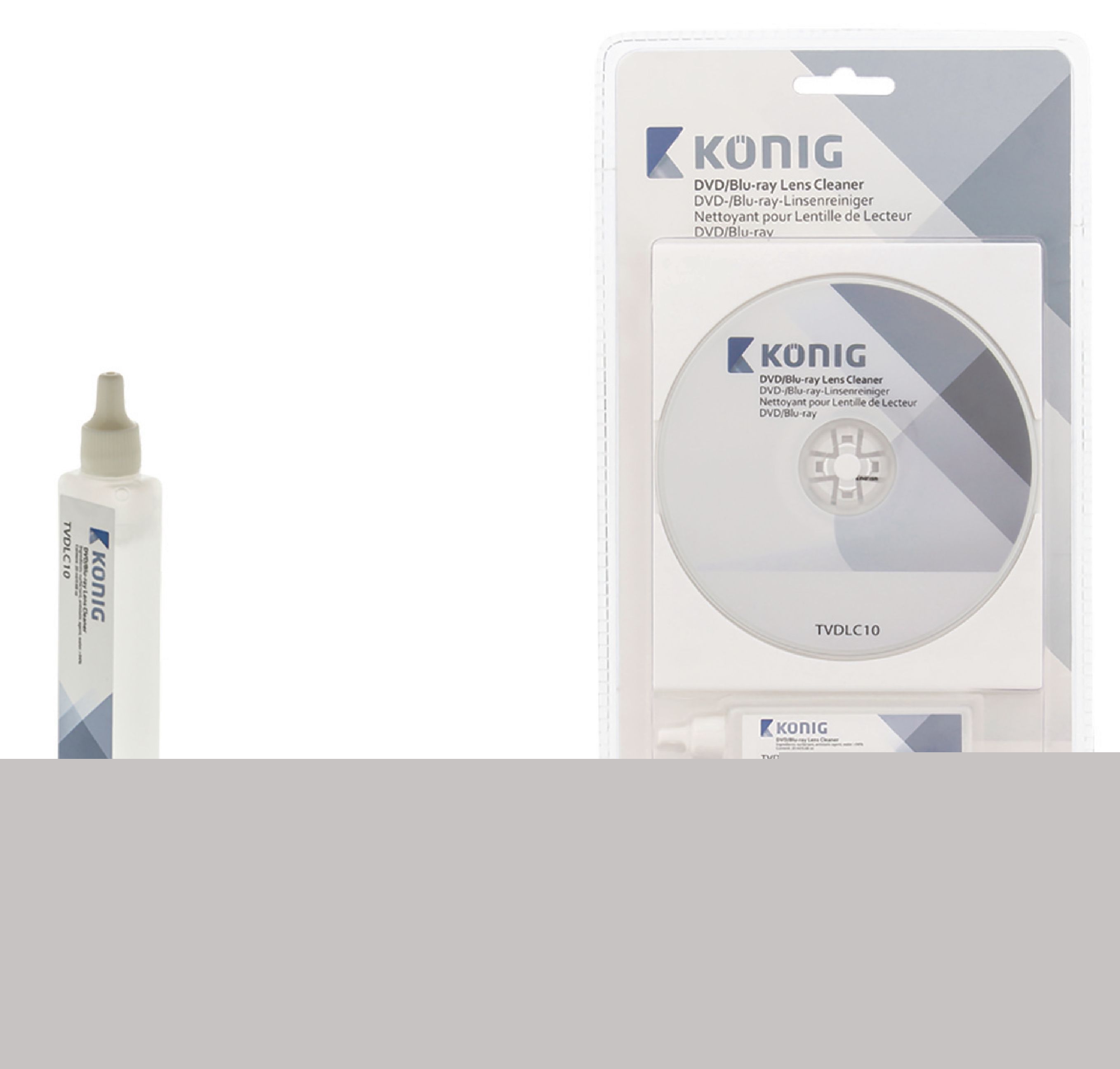 KÖNIG DVD & Blu-ray Linsenreiniger Diskette 20 ml