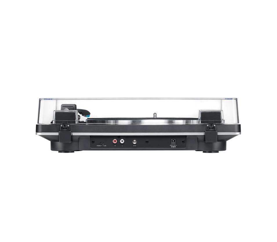 Audio Technica AT-LP70XBT weiß/silber | Vollautomatischer, kabelloser Plattenspieler mit Riemenantrieb 