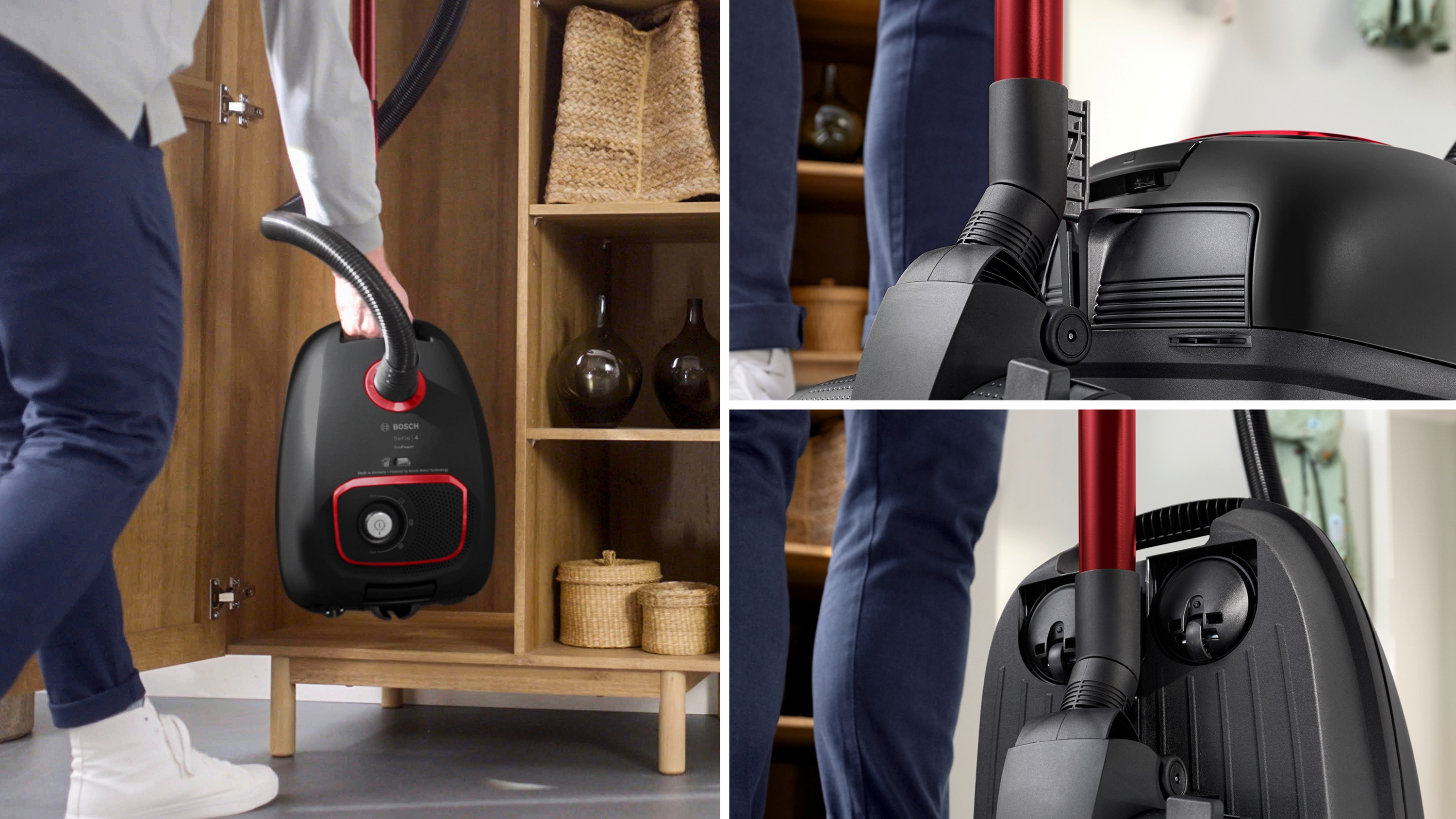 BOSCH | BGD41MPOW, Staubsauger mit Beutel