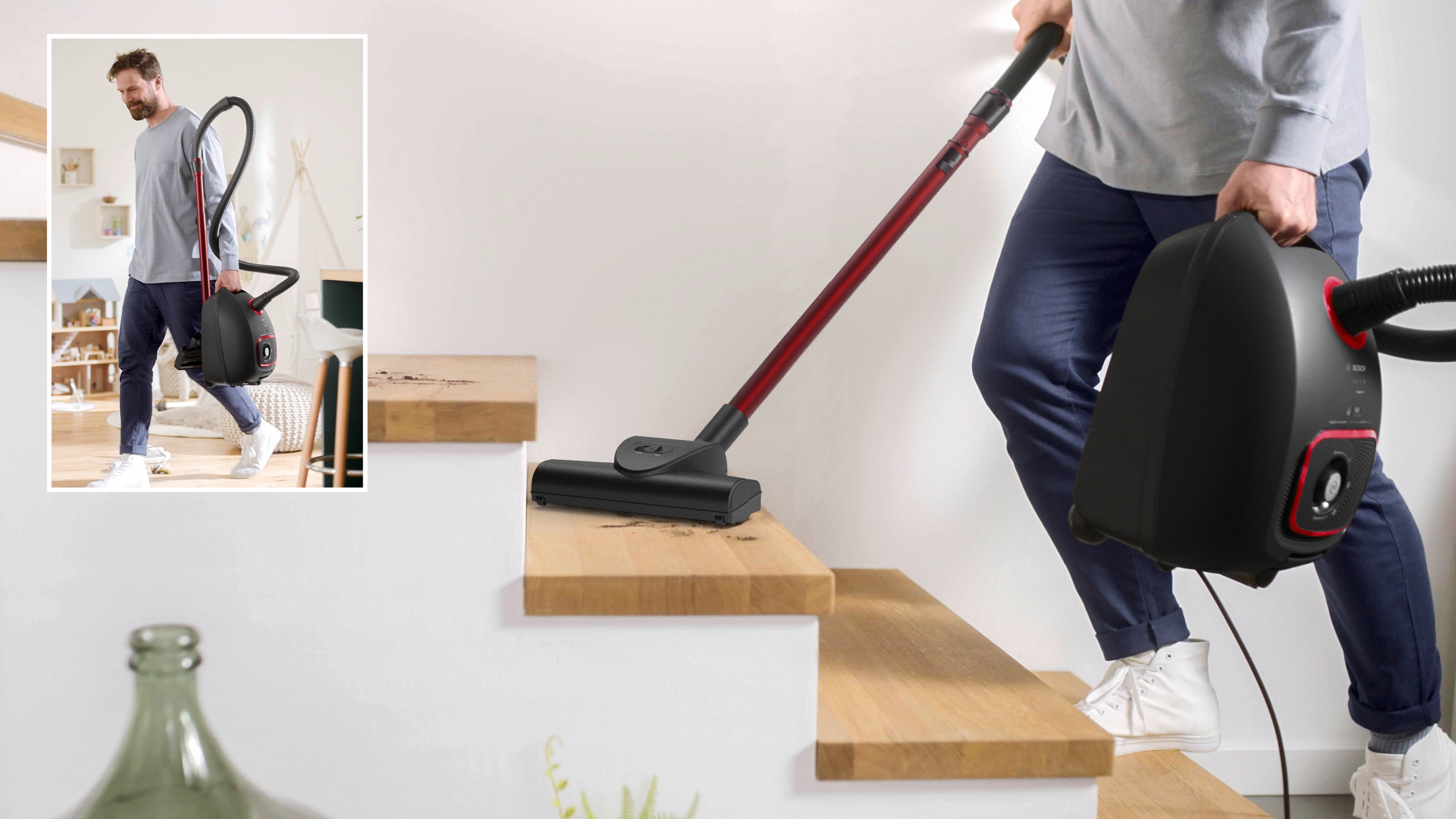 BOSCH | BGD41MPOW, Staubsauger mit Beutel