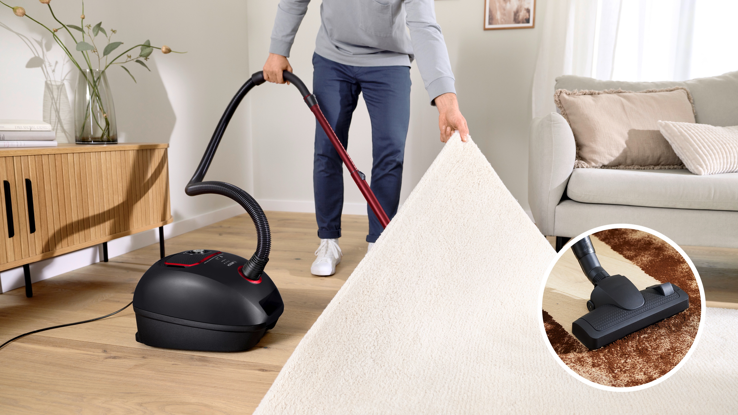 BOSCH | BGD41MPOW, Staubsauger mit Beutel
