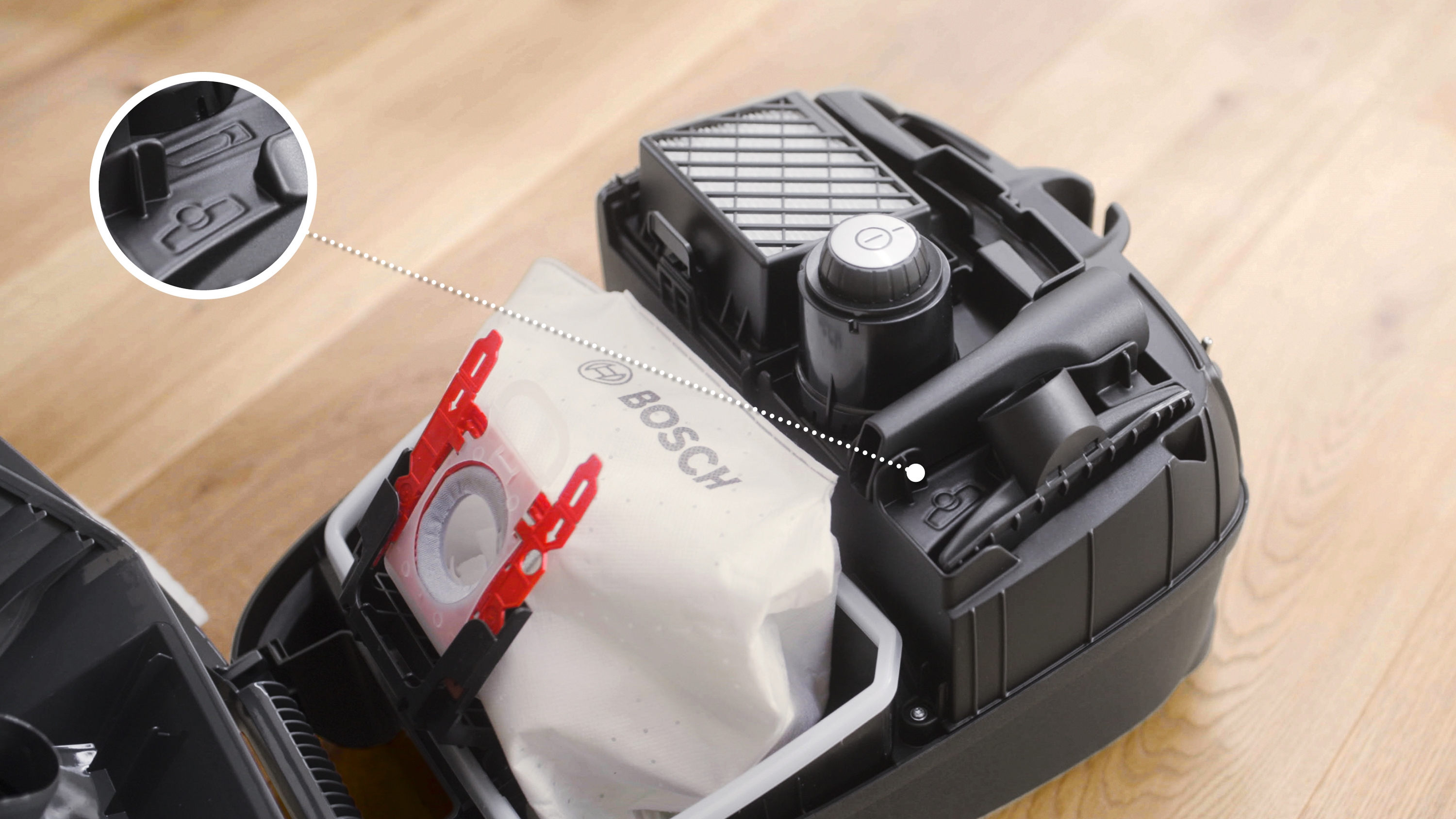 BOSCH | BGD41MPOW, Staubsauger mit Beutel