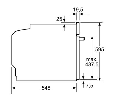 BOSCH HBA3140B3 | Serie 4 Einbau-Backofen, 60 x 60 cm Edelstahl