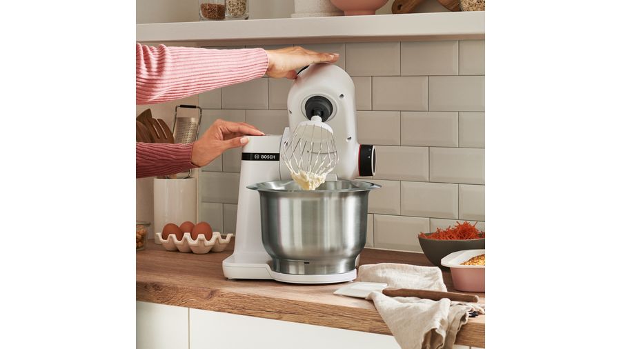 BOSCH MUMS2EW40 | Küchenmaschine MUM Serie | 2 700 W Weiß, weiss