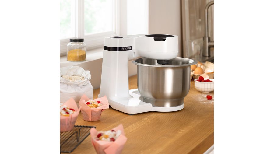 BOSCH MUMS2EW40 | Küchenmaschine MUM Serie | 2 700 W Weiß, weiss