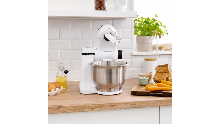 BOSCH MUMS2EW40 | Küchenmaschine MUM Serie | 2 700 W Weiß, weiss