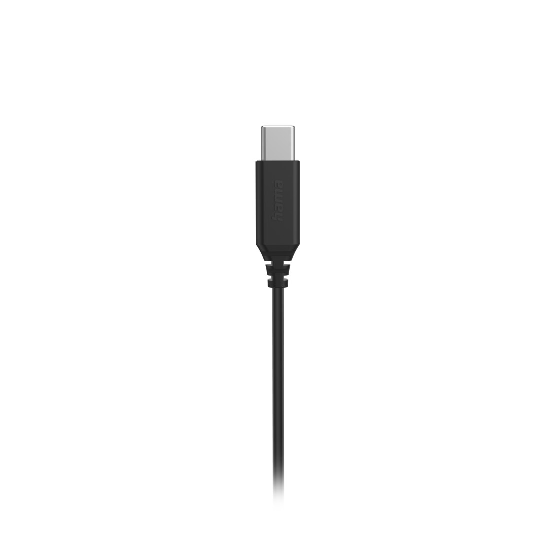 HAMA 184141 Kopfhörer "Sea", In-Ear, Mikrofon, Kabelknickschutz, USB-C, Schwarz