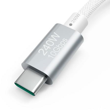 HAMA 201724 | Ladekabel USB-C - USB-C, 240W, "Full-Featured", USB 3.2 Gen2,10Gbit / s, 1,5m