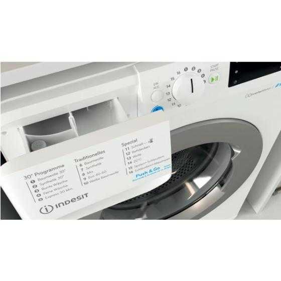 INDESIT BWE 71682XE WS DE N | Waschmaschine | Frontlader, freistehend: 7,0kg