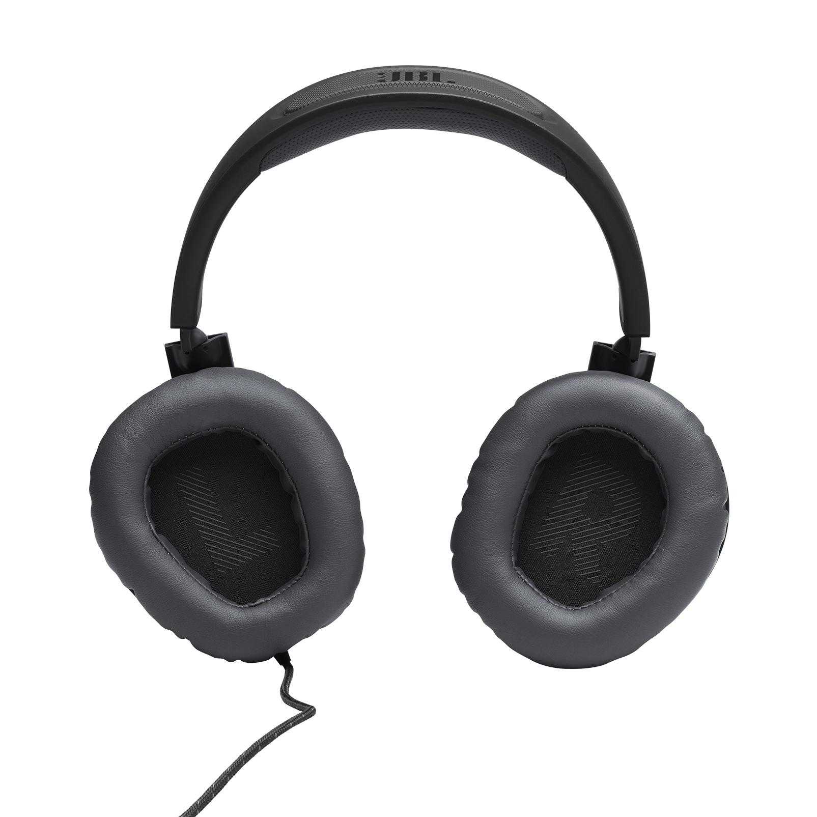 JBL QUANTUM 100 schwarz | Kabelgebundenes Over-Ear-Gaming-Headset mit abnehmbarem Mikro