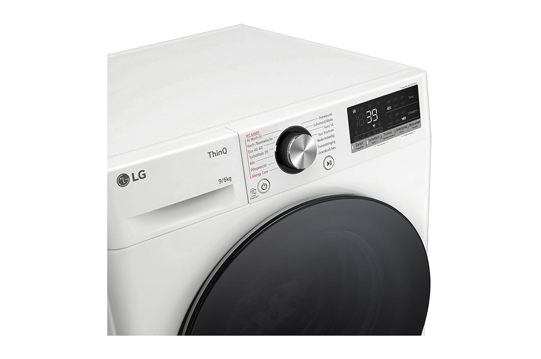 LG W4WR7096Y  Waschtrockner mit 1.400 U./Min.  EEK D/A  9 kg Waschen  6 kg Trocknen