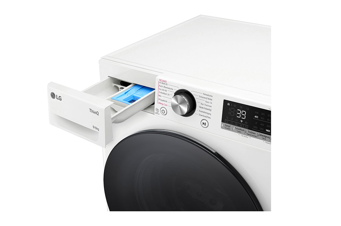 LG W4WR7096Y  Waschtrockner mit 1.400 U./Min.  EEK D/A  9 kg Waschen  6 kg Trocknen