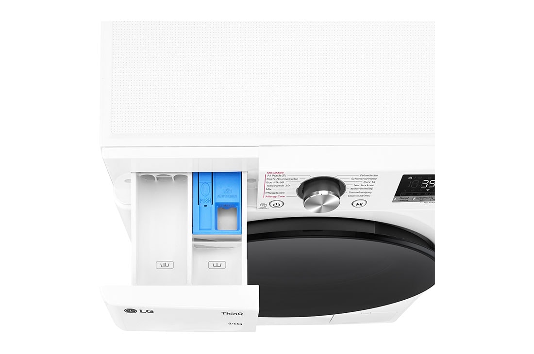 LG W4WR7096Y  Waschtrockner mit 1.400 U./Min.  EEK D/A  9 kg Waschen  6 kg Trocknen