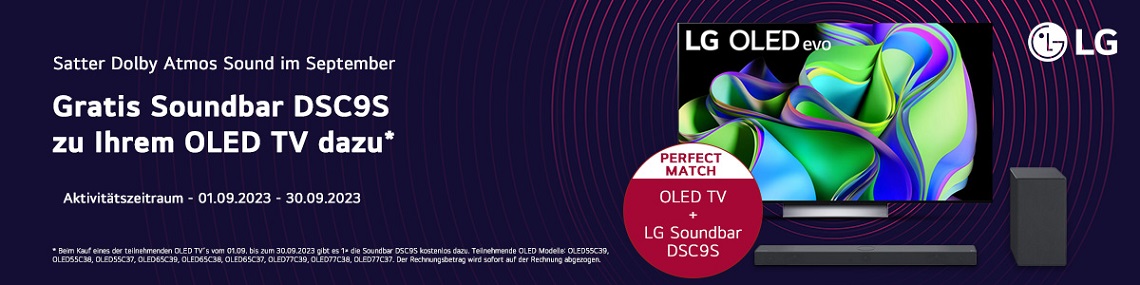 LG OLED Soundbar Bundle Promotion