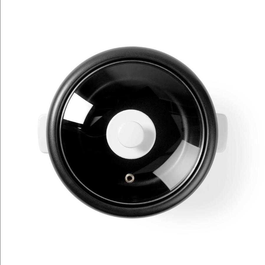 NEDIS KARC10WT Reiskocher | 1.0 l | 400 W | Antihaft-Beschichtung | Herausnehmbare Schüssel | Automatische Abschaltung