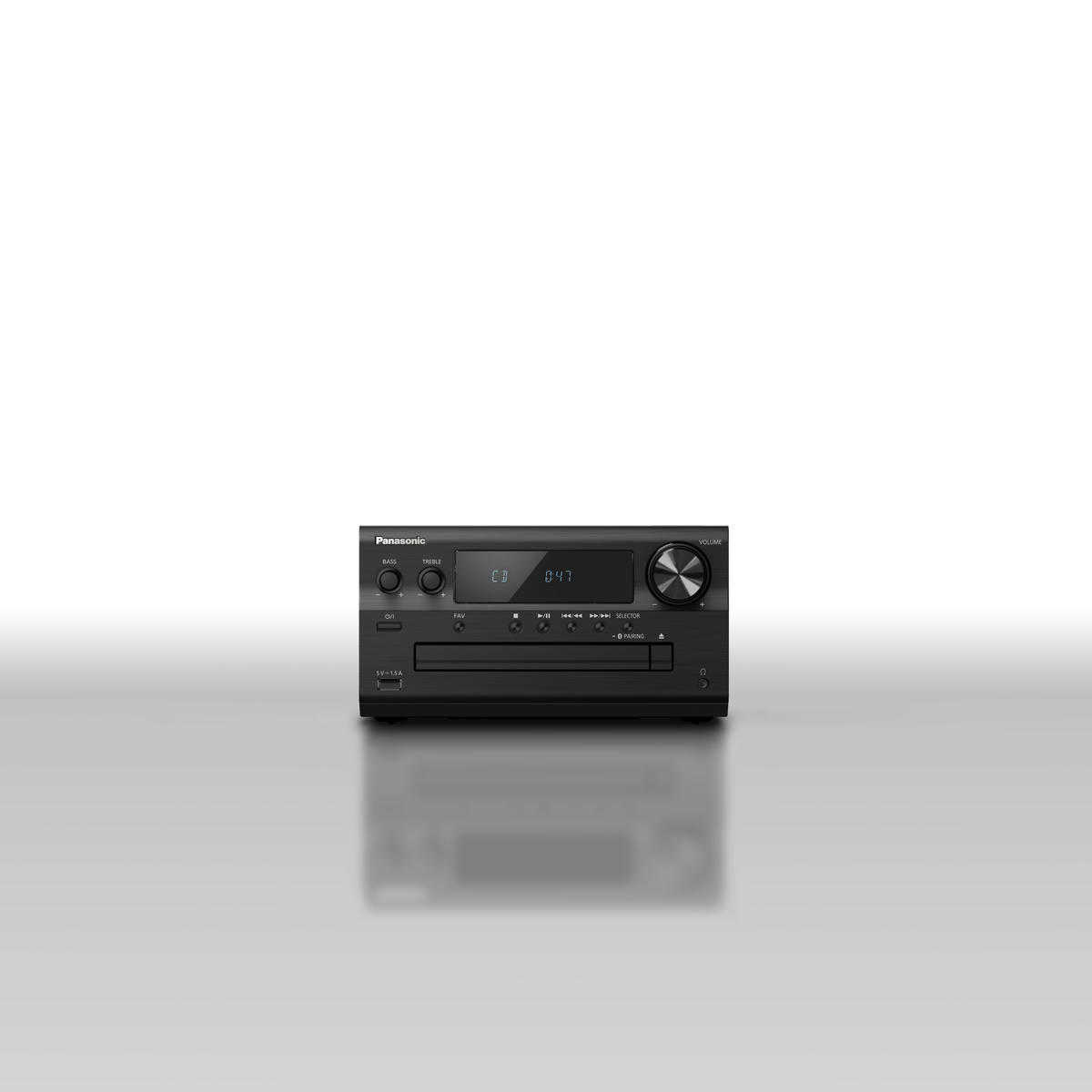 PANASONIC SC-PMX802 schwarz | Premium Micro HiFi System mit DAB+ & Bluetooth