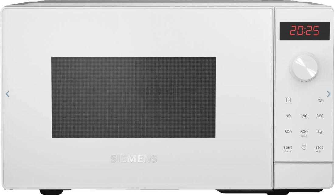 SIEMENS FF023LMW0 | iQ300 Freistehende Mikrowelle 44 x 26 cm Weiß-07407134