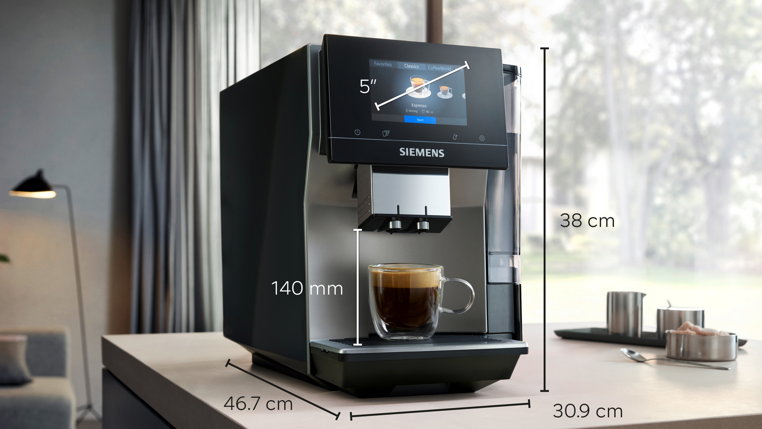 SIEMENS | TP715D01, Kaffeevollautomat