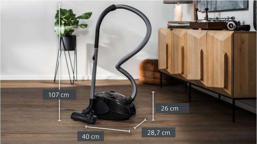 SIEMENS VSZ3XTRM11 | Staubsauger mit Beutel Z 3.0 extreme power Schwarz