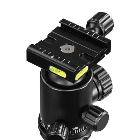  Hama 4486 | Dreibeinstativ "Ramble II Duo Carbon" Reisestativ f. Kamera u. Handy, 170cm 