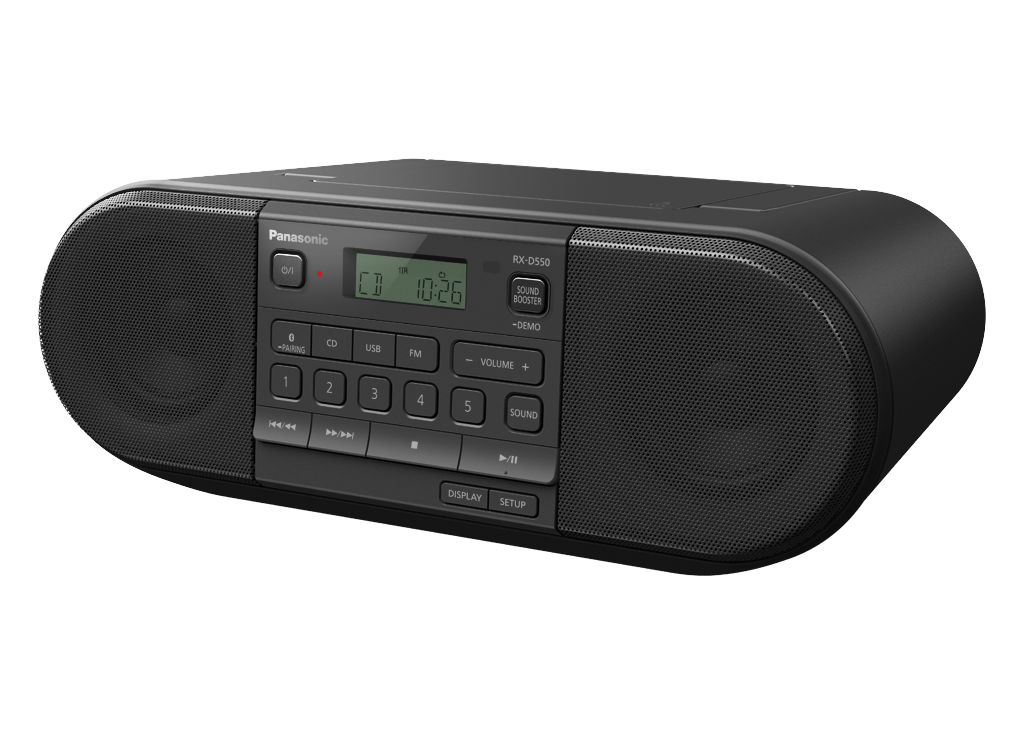 Bluetooth, CD-Player & USB-Anschluss-03934072 Radio | mit RX-D550 PANASONIC