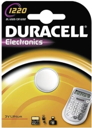 DURACELL CR 1220 B 1 | DL1220 Lithium | Knopfzellen-Batterie
