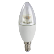 XAVAX 112535 LED-Lampe, E14, 470lm ersetzt 40W, Kerzenlampe, Warmweiß, dimmbar