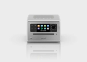 SONORO ELITE silber | Kompaktes Musiksystem inklusive Internetradio, Digitalradio mit CD, dualer Weckfunktion & Bluetooth
