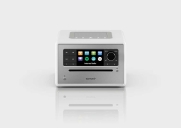 SONORO ELITE weiß | Kompaktes Musiksystem inklusive Internetradio, Digitalradio mit CD, dualer Weckfunktion & Bluetooth