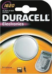 DURACELL CR 1620 B1 | DL1620 Lithium | Knopfzellen-Batterie