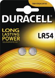 DURACELL LR54 2 Stück | Knopfzellen-Batterie