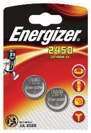 ENERGIZER Lithium-Knopfzelle CR2450 3 V 2-Blister