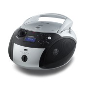 GRUNDIG RCD1550 BT DAB+ silber | Radiorecorder mit CD und MP3