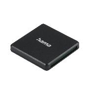 HAMA 124022 USB-3.0-Multi-Kartenleser, SD/microSD/CF, Schwarz