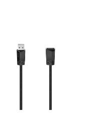 HAMA 200619 |  USB-Verlängerungskabel, USB 2.0, 480 Mbit / s, 1,50 m