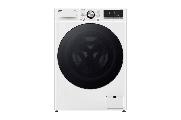 LG F2V7SLIM9 | Waschmaschine mit 9 kg Kapazität | Slim Fit | EEK A | 1200 U./Min. | Weiß mit schwarzem Bullaugenring