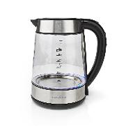 NEDIS KAWK320EGS | Wasserkocher | 1,7 l | 360°-Drehung | Glas