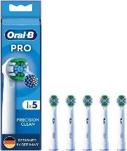 ORAL-B PRO PRECISION CLEAN 5er weiß Aufsteckbürsten