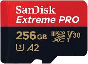 SANDISK 214505 microSDXC Extreme Pro 256 GB