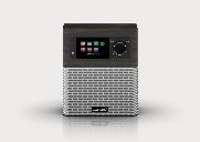 SONORO STREAM Mooreiche | Klangvolles Highlight für Küche und Bad: Smartes Designradio mit DAB+, WLAN, Bluetooth® und wasserdichter Fernbedienung