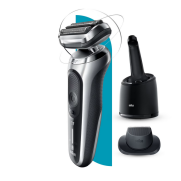 BRAUN Series 7 71-S7200cc | Nass- und Trockenrasierer mit Reinigungsstation und EasyClick Aufsatz