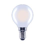 XAVAX 112851 LED-Filament, E14, 470lm ersetzt 40W, Tropfenlampe, Matt, Tageslicht