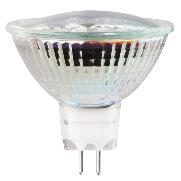 XAVAX 112864 LED-Lampe, GU5.3, 350lm ersetzt 35W, Reflektorlampe MR16, Warmweiß, Glas