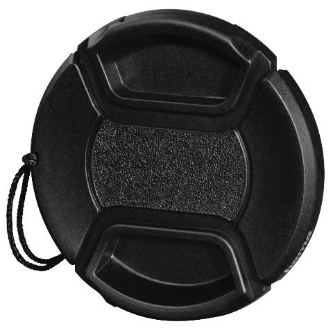 HAMA 95455 Objektivdeckel "Smart-Snap", mit Halter, 55 mm 