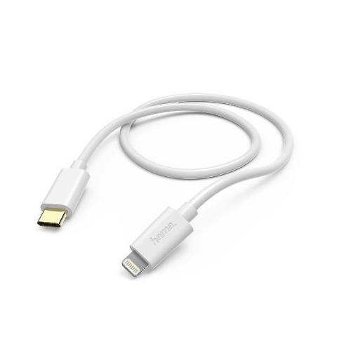 HAMA 135746 USB-C-Kabel für Apple iPod/iPhone/iPad mit Lightning Connector, 1,50 m 