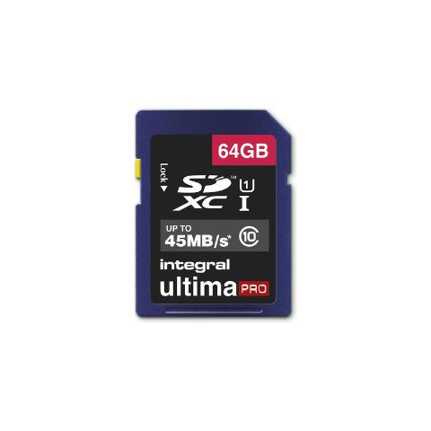 INTEGRAL 64GB SDHC Karte Cl10