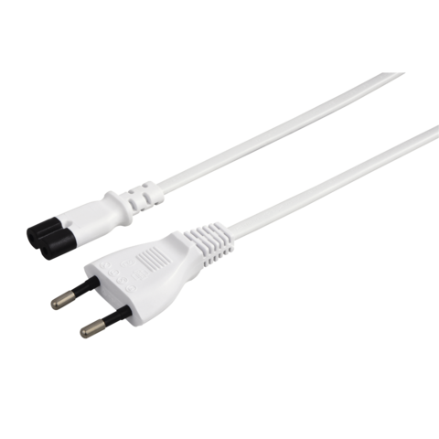 HAMA 44217 Netzkabel, 1,5 m, Weiß 
