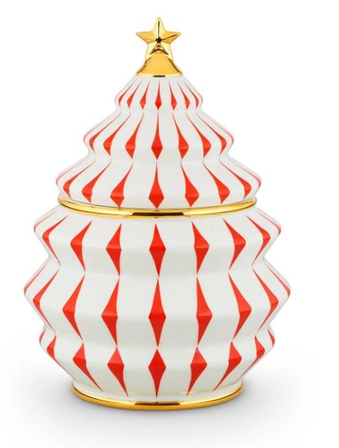ALESSI NZ02 Delight Keksdose rot