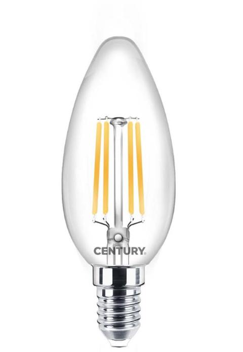 CENTURY Glühlampe LED Vintage Kerze 4 W 480 lm 2700 K